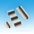 Pin Header Connector 1.27mm Dual Row S/T Single/Three Base Pin Header Supplier